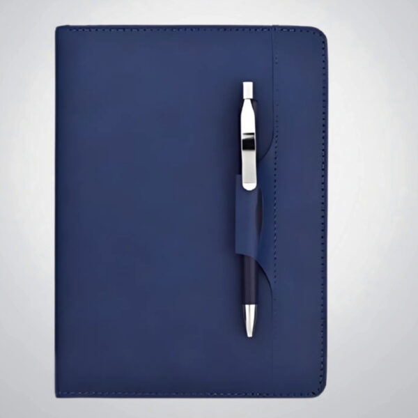 Diary with loop|190 Pages| A5 Size| Non Dated