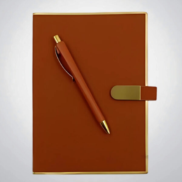 Golden Framed Diary| 190 Pages| A5 Size| Non Dated