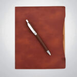 Premium PU Diary with Pen| 190 Pages| A5 Size| Non Dated